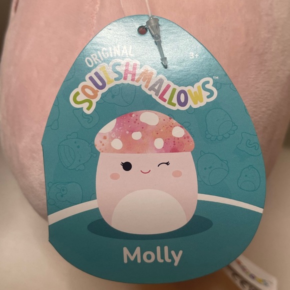 NWT Molly The Mushroom 8" Squishmallow - Picture 4 of 4